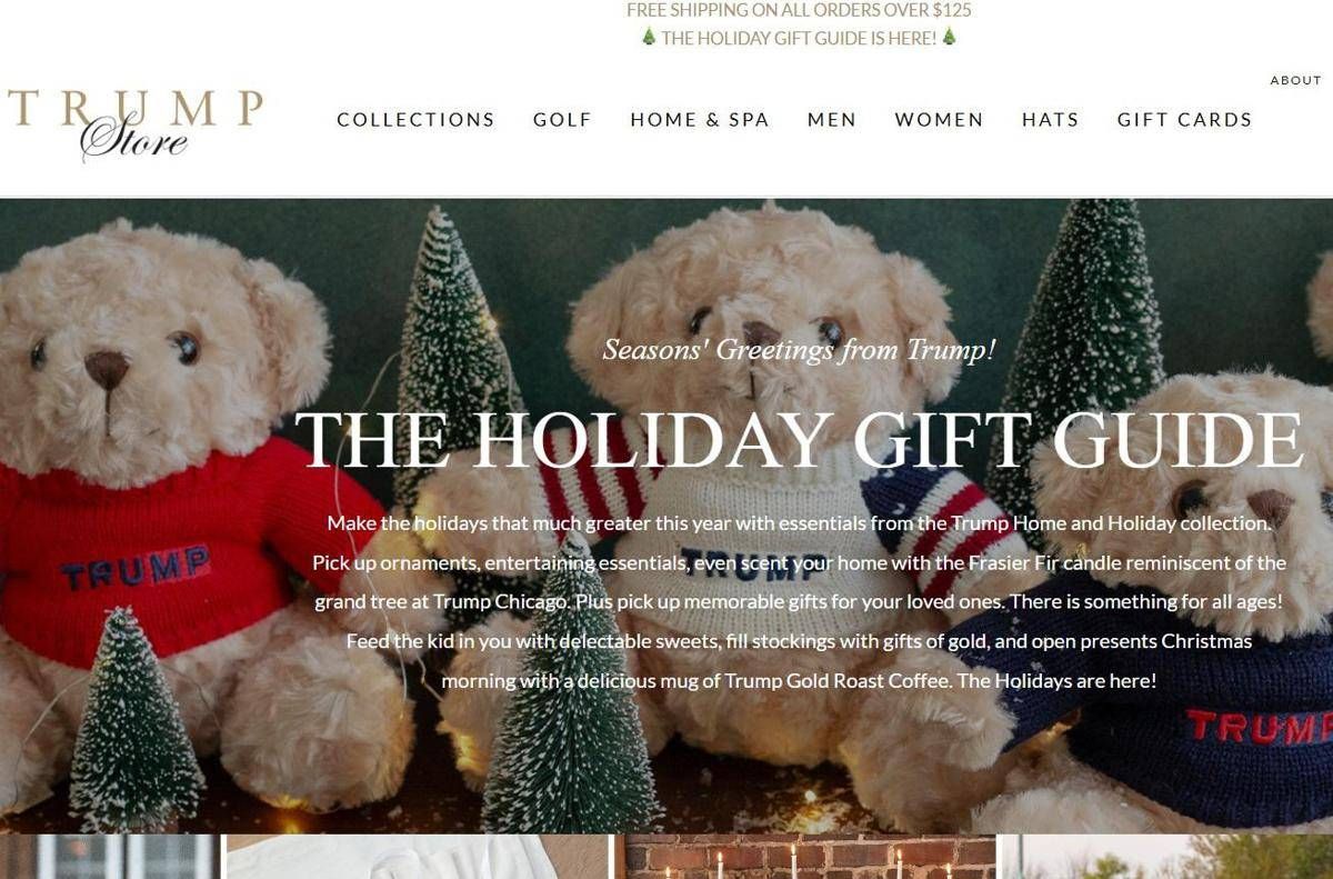 Dal maglione "AmeriChristmas" ai pigiami, Trump lancia la sua collezione per feste - 