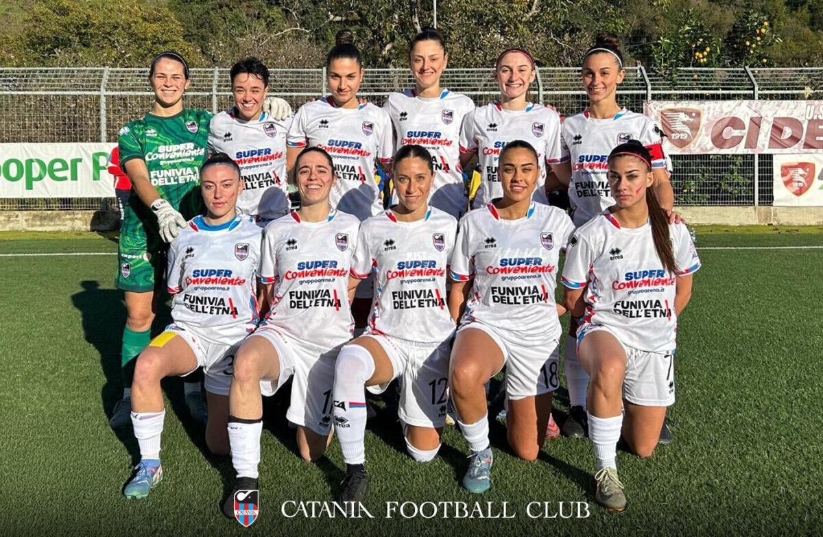 Catania Women conquista la vetta | La Salernitana è caduta inaspettatamente! - 