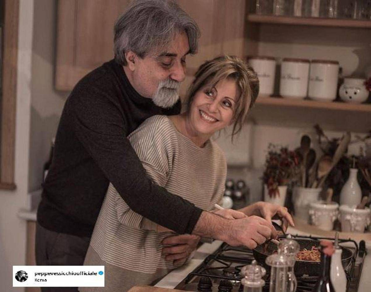 Peppe Vessicchio, accanto a lui la moglie Enrica e la figlia Alessia: una 'famiglia al femminile' - 