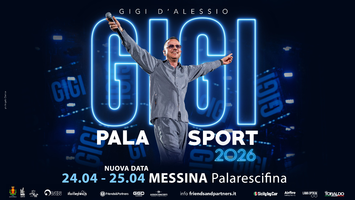 Gigi D'Alessio torna a Messina con un doppio concerto al PalaRescifina nel 2026 - 