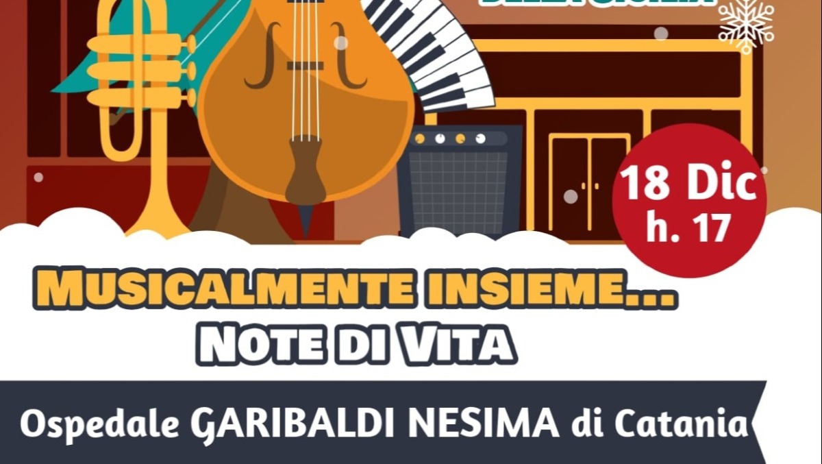 "Concerti in ospedale": la musica come linguaggio universale di cura - Credit Foto ARNAS Garibaldi Catania