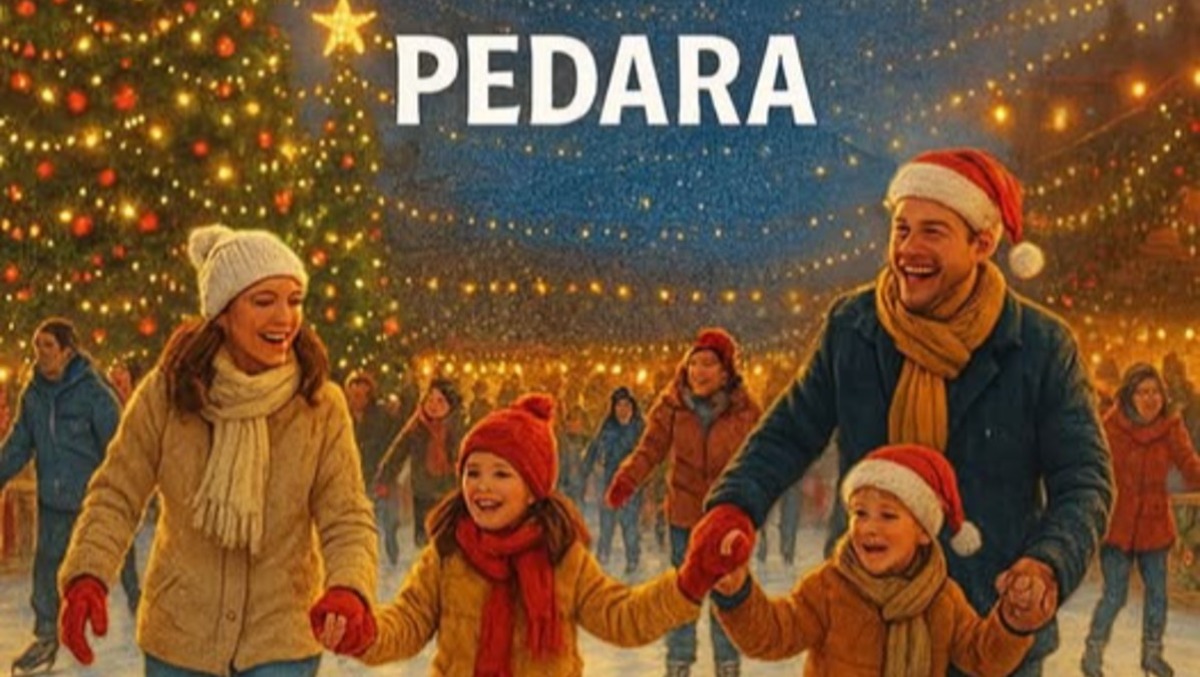 Pista di pattinaggio a Pedara, una novità natalizia da non perdere! - Credit foto Comune di Pedara