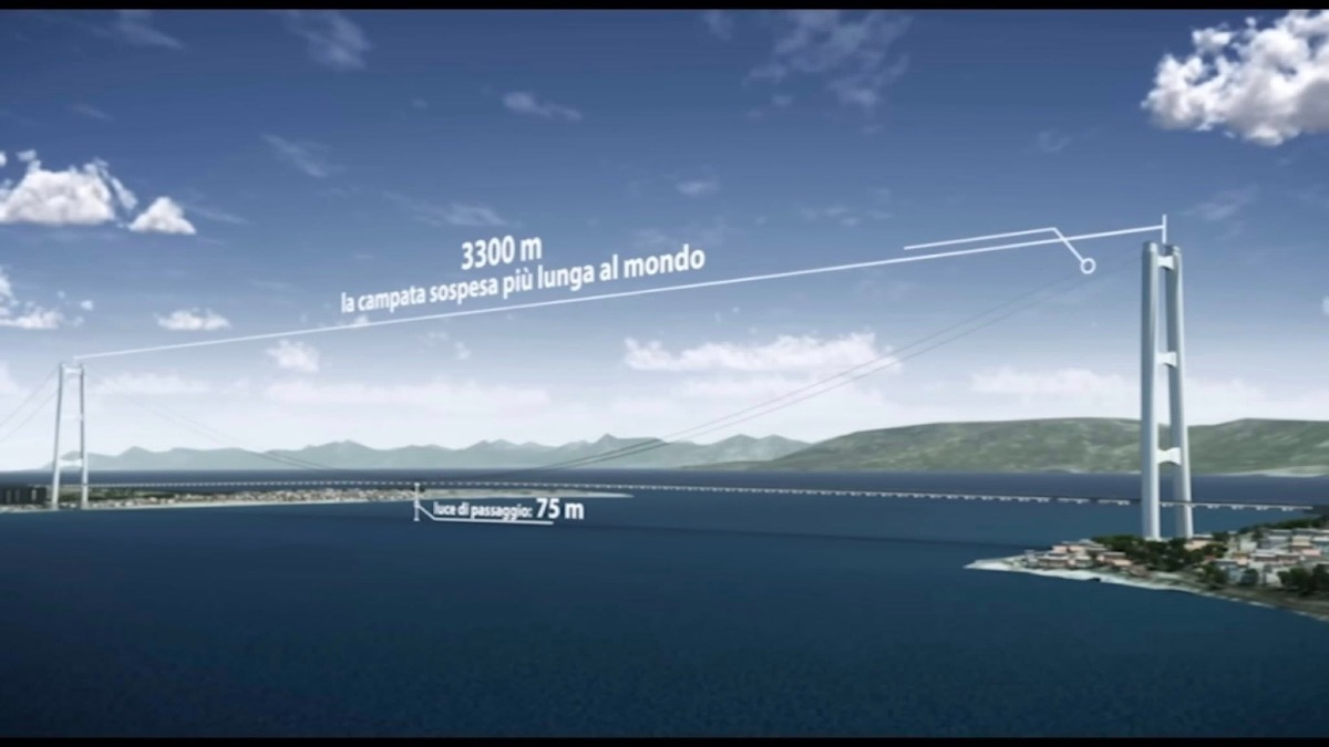 Il Ponte sullo Stretto di Messina: un’opera infrastrutturale da record - Credit foto Ponte sullo Stretto di Messina
