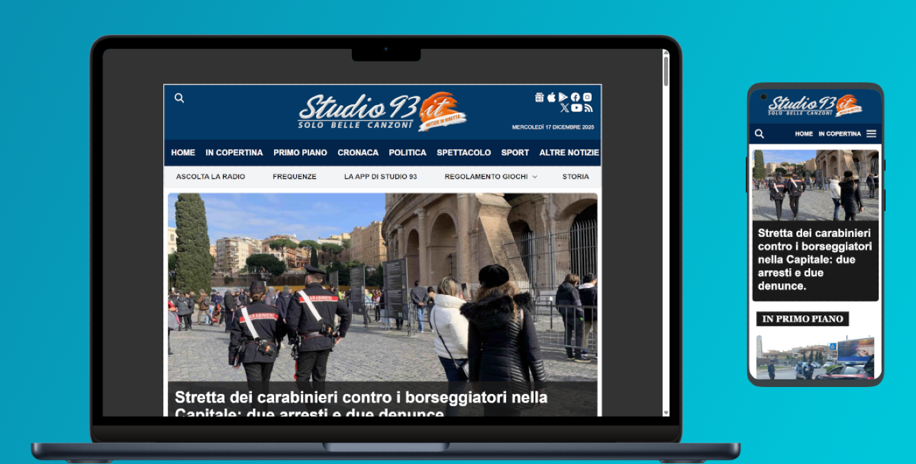 Studio93.it entra in Webmaster360: più solidità tecnica per rafforzare l’informazione locale su Roma e Latina - 