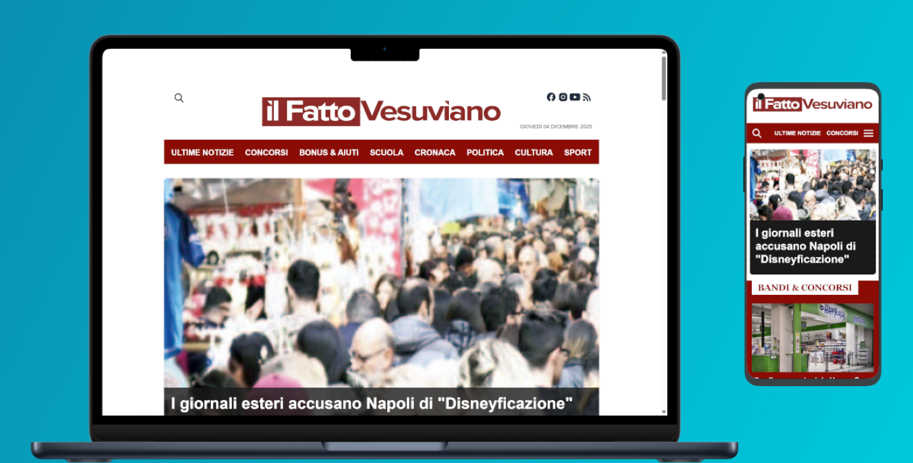 ilFattoVesuviano.it sceglie Webmaster360: più controllo, strategia e visione sul lungo periodo - 