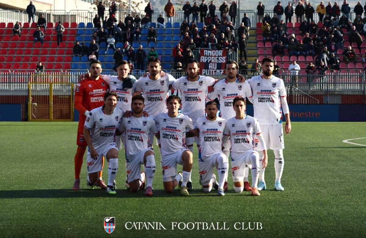 Calcio Catania conclude in pareggio contro Potenza nella Diciottesima giornata di Serie C - 