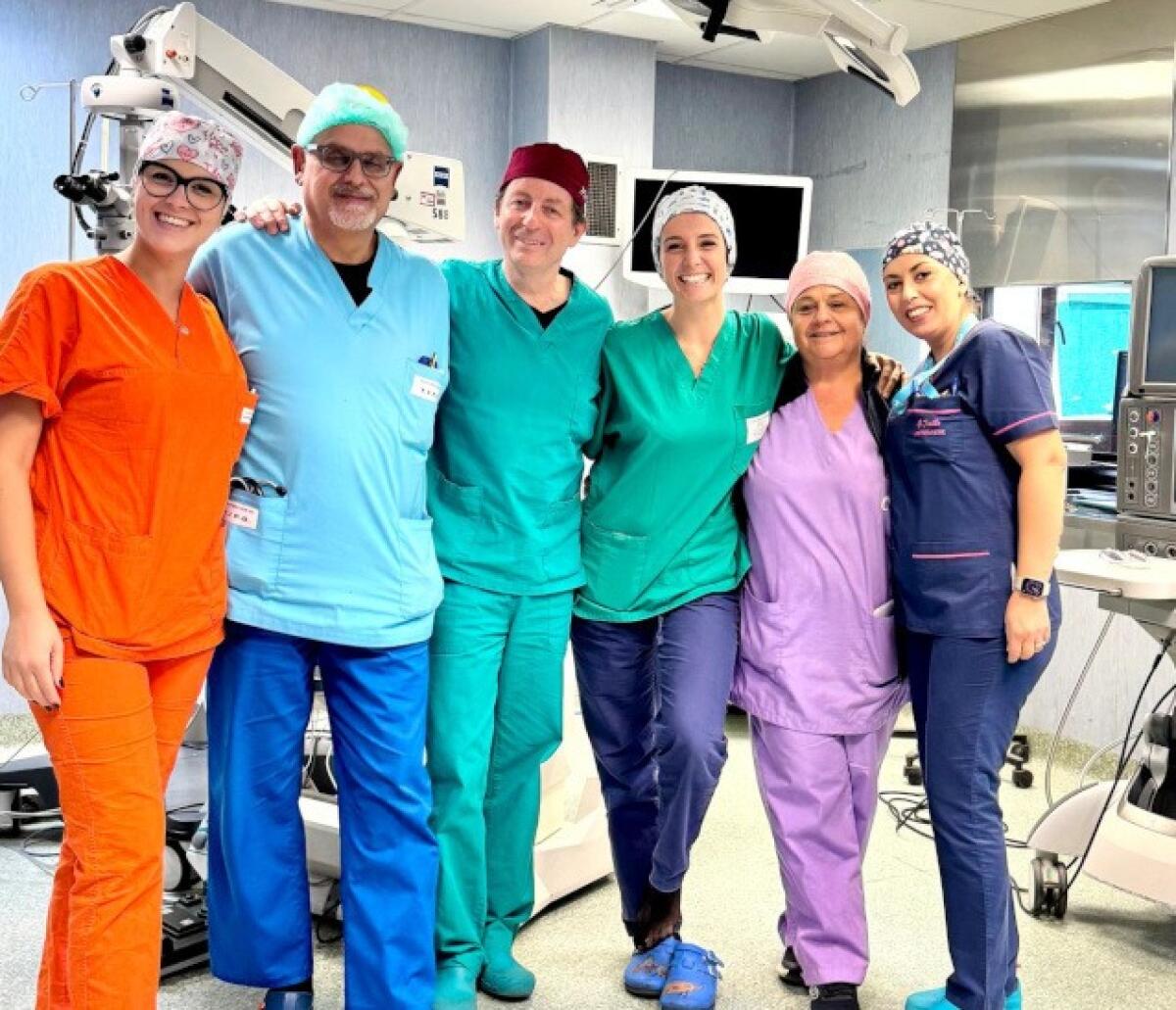 Rivoluzione chirurgica all'Ospedale Cannizzaro: L'uso di sangue autologo per trattare il foro maculare idiopatico - 