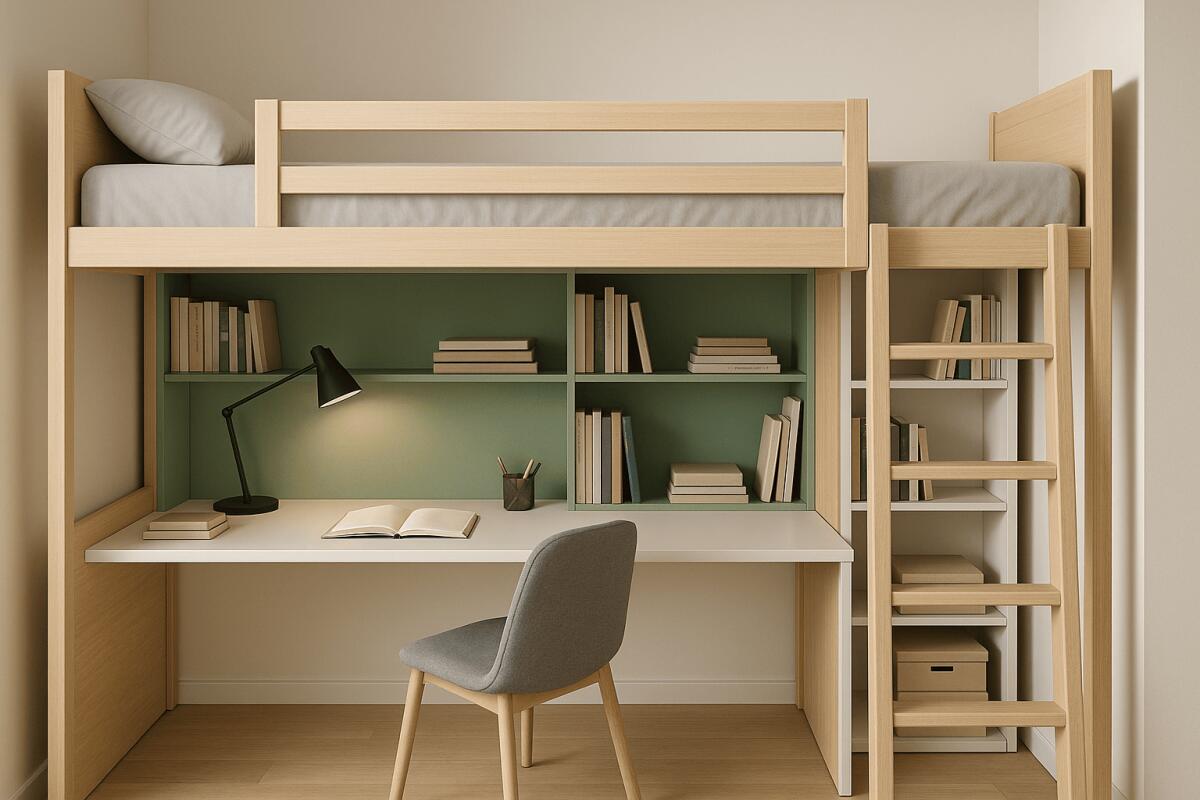 Creare un angolo studio produttivo e luminoso quando i metri quadri scarseggiano - 