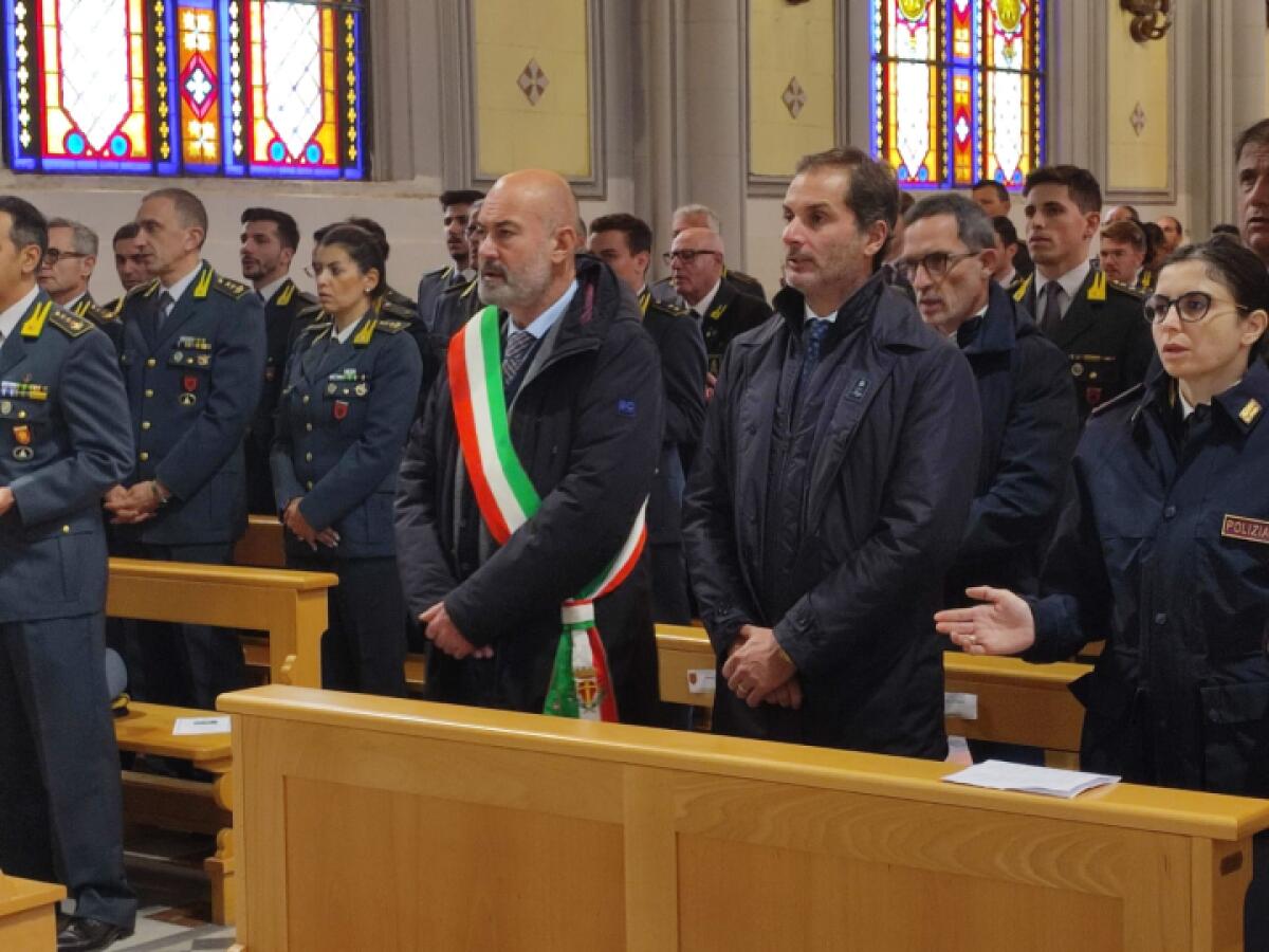Comune di Messina celebra il Natale della Guardia di Finanza con una funzione religiosa al Santuario di Montalto - 