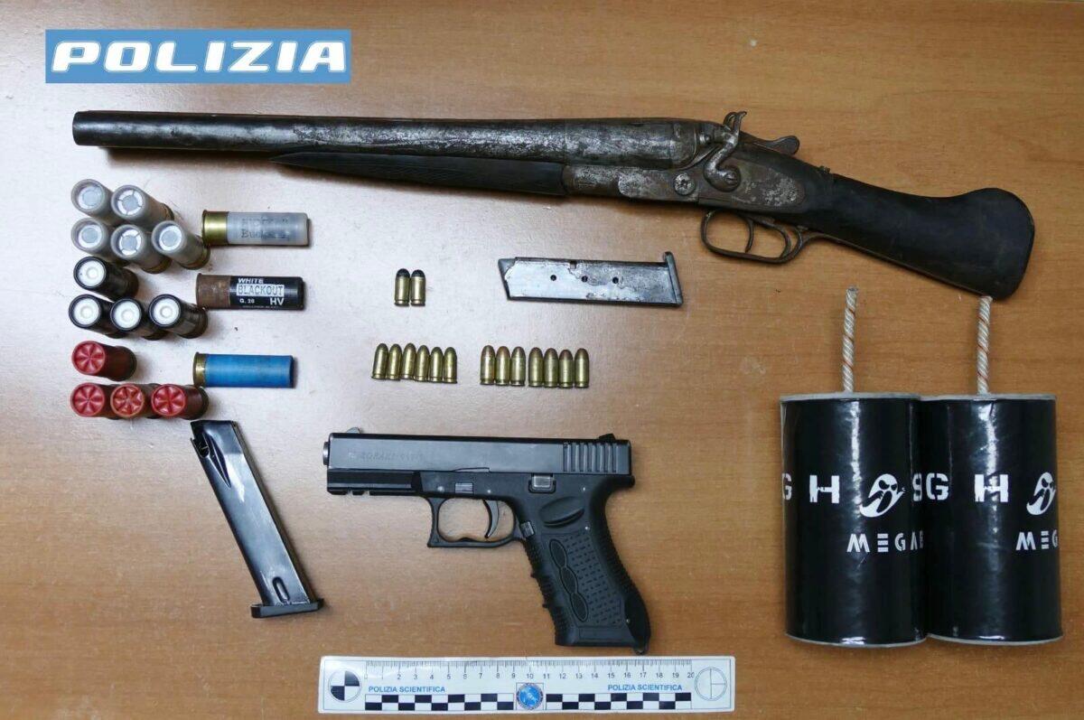 Arrestato a Ragusa un 45enne per detenzione illegale di armi e ordigni esplosivi - 
