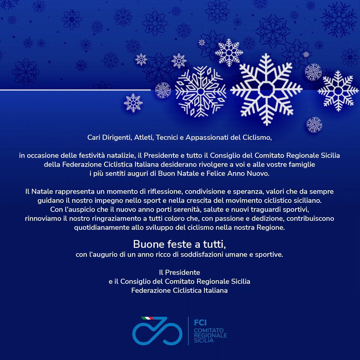 Federciclismo Sicilia annuncia l'assegnazione dell'OSCAR DEL CICLISMO 2025 - 