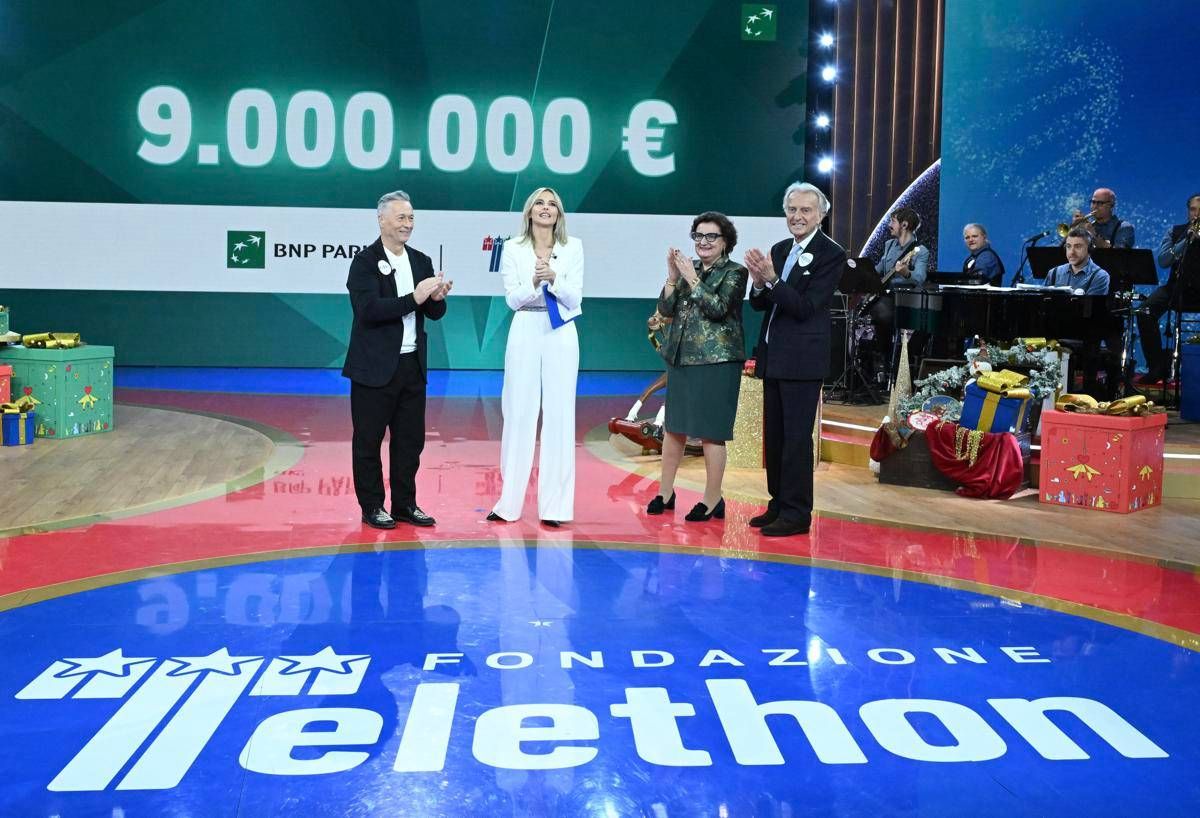 Telethon, Bnl Bnp Paribas raccoglie 9 milioni nel 2025, oltre 350 milioni in 34 anni - 