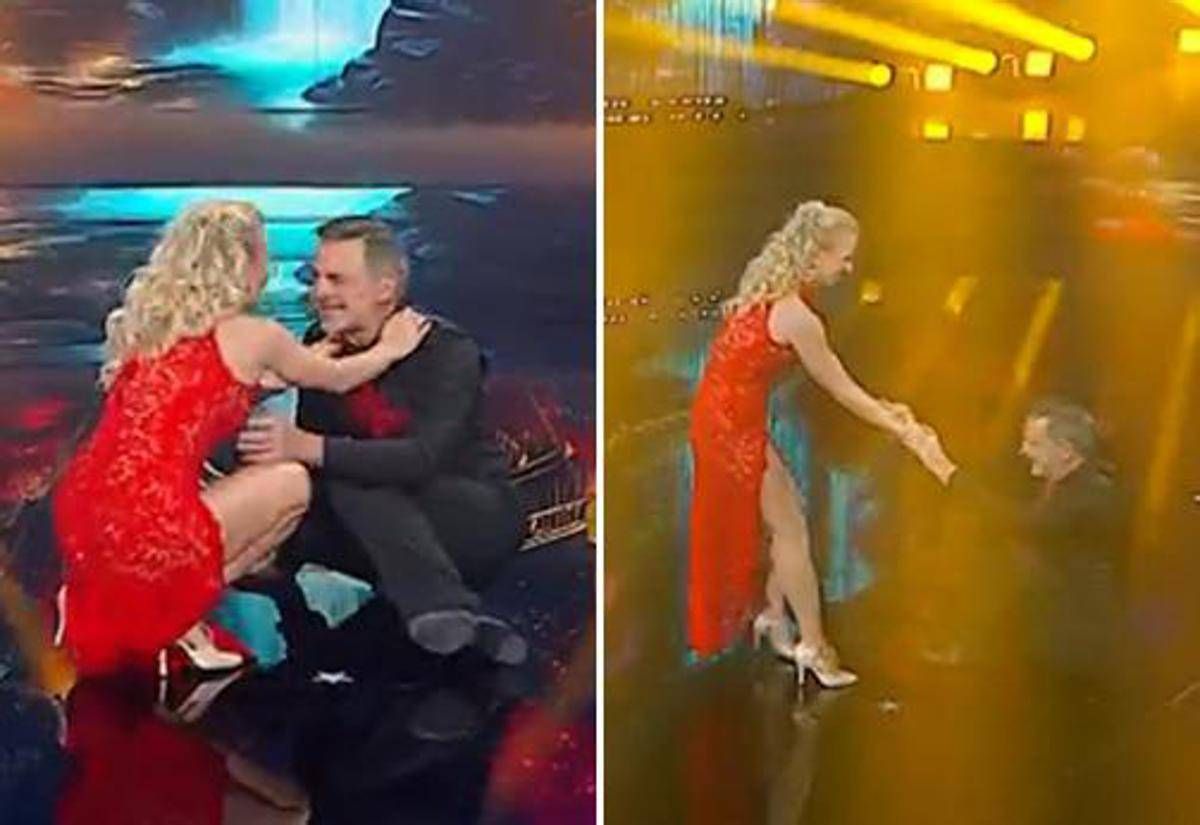 Ballando con le stelle, Beppe Convertini torna in pista e... cade - 