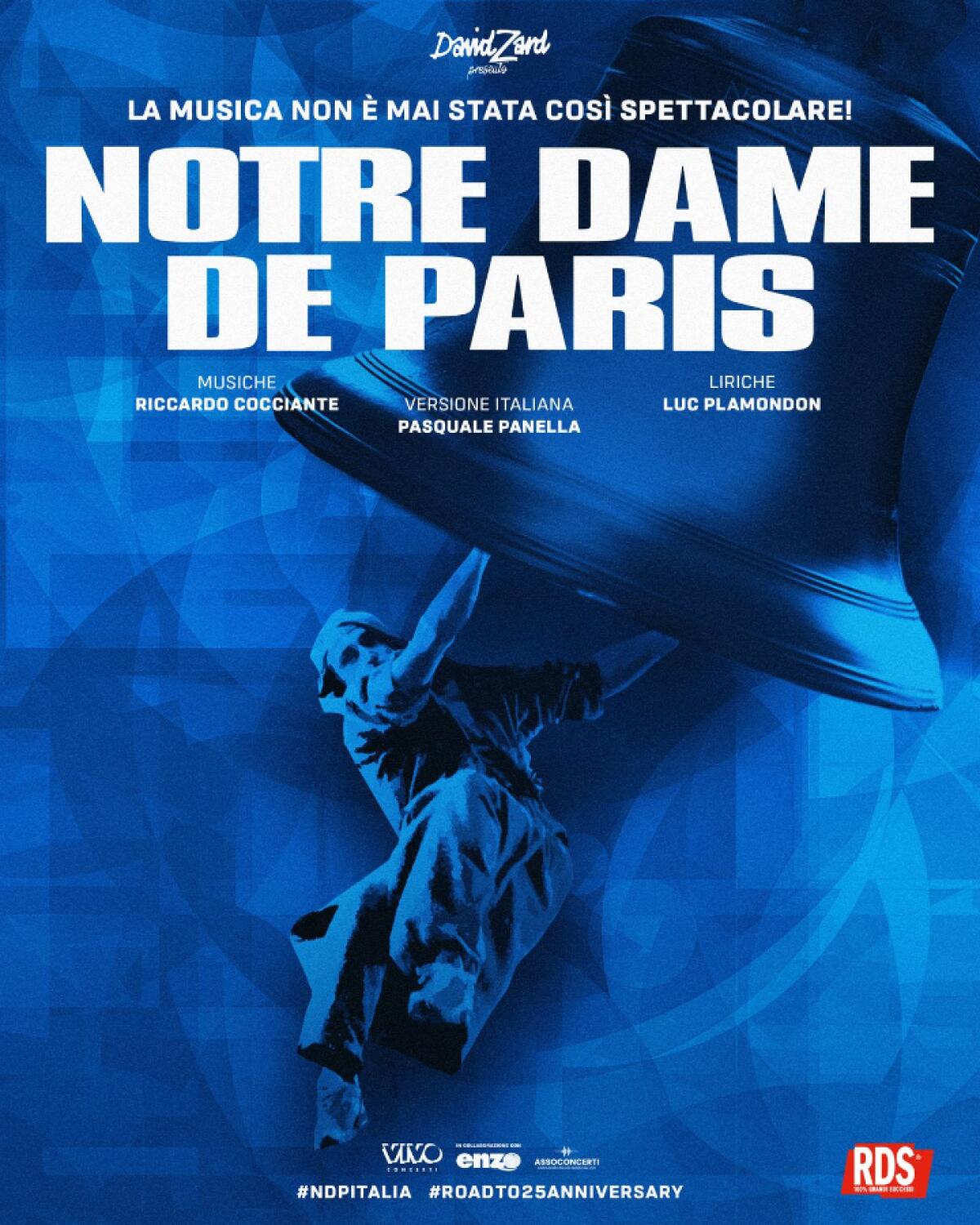 Comune di Messina accoglie Notre Dame de Paris dal 22 al 25 ottobre 2026 - 