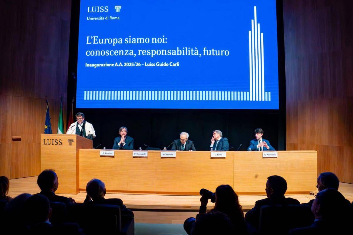 Università, Luiss inaugura anno accademico 2025-2026, al centro il futuro dell’Europa - 