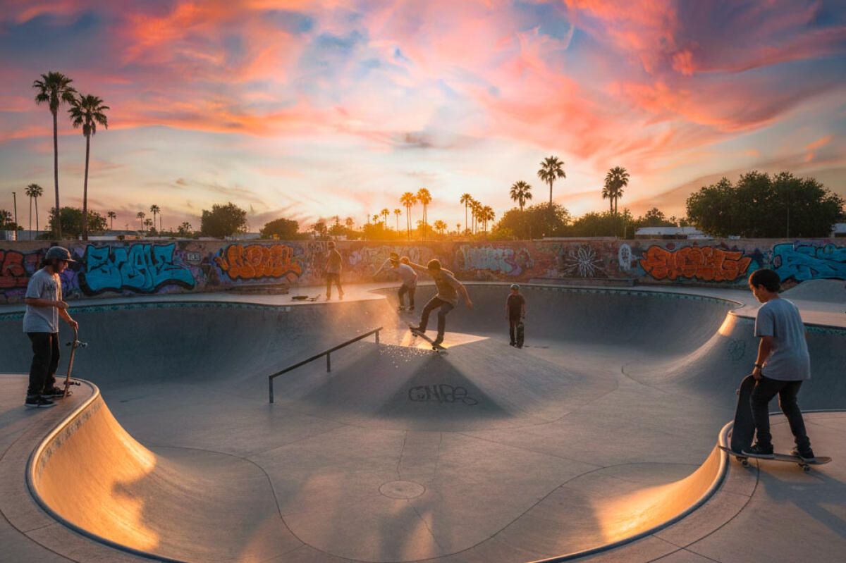 Inaugurazione dello Skatepark a Palermo con il sindaco Lagalla e il Ministro Abodi - 