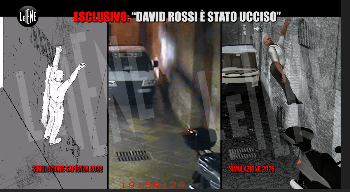 "David Rossi è stato ucciso", simulazione 3d sconfessa perizia suicidio: l'esclusiva a Le Iene - 