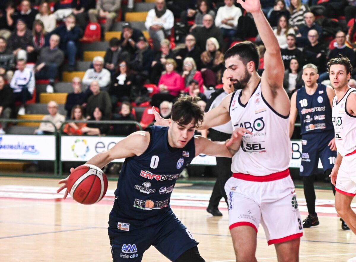 Orlandina inarrestabile per tre quarti, ma subisce una clamorosa rimonta contro Montecatini - 