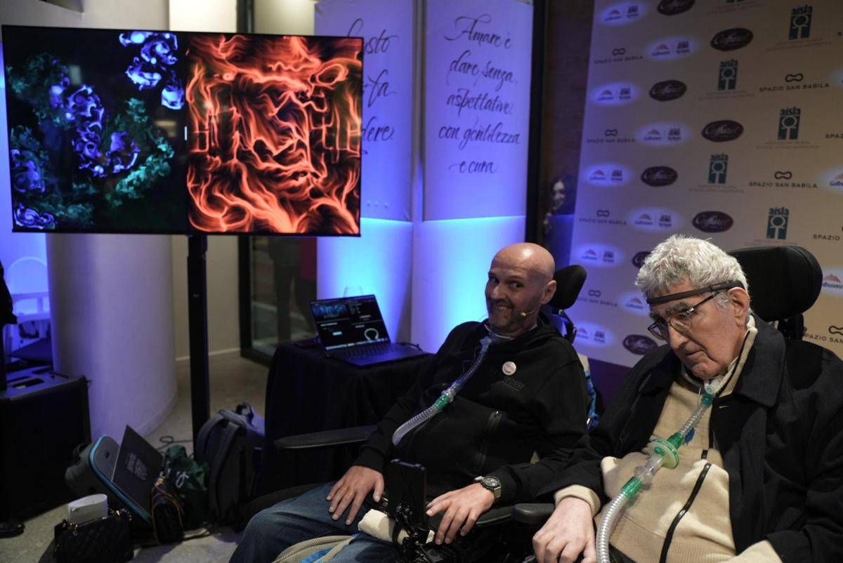 Milano, un uomo con Sla trasforma l’attività cerebrale in arte visiva - 
