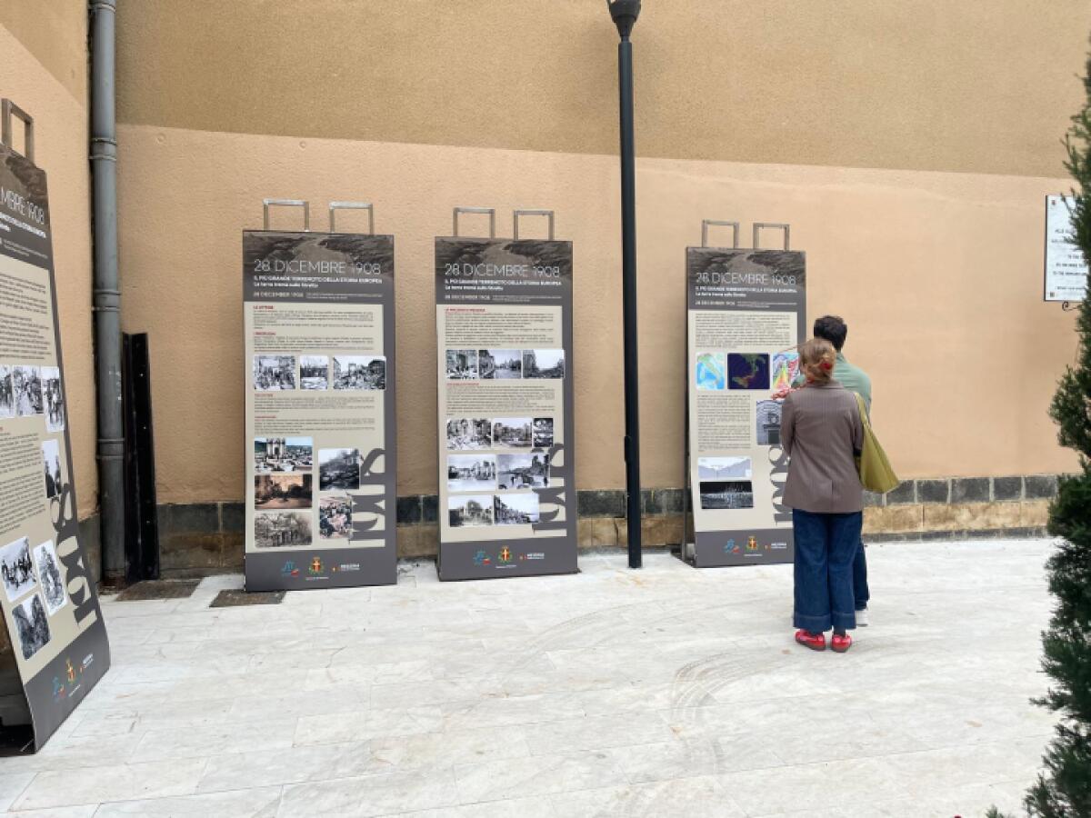 Mostra al Comune di Messina in memoria del 117° Anniversario del Terremoto del 1908 - 