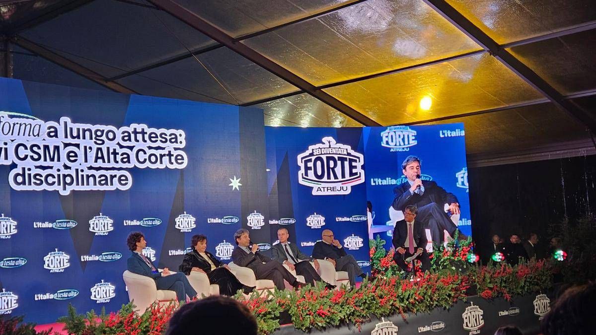 Dibattito acceso ad Atreju sulla giustizia, scintille sul caso Palamara con Parodi - 