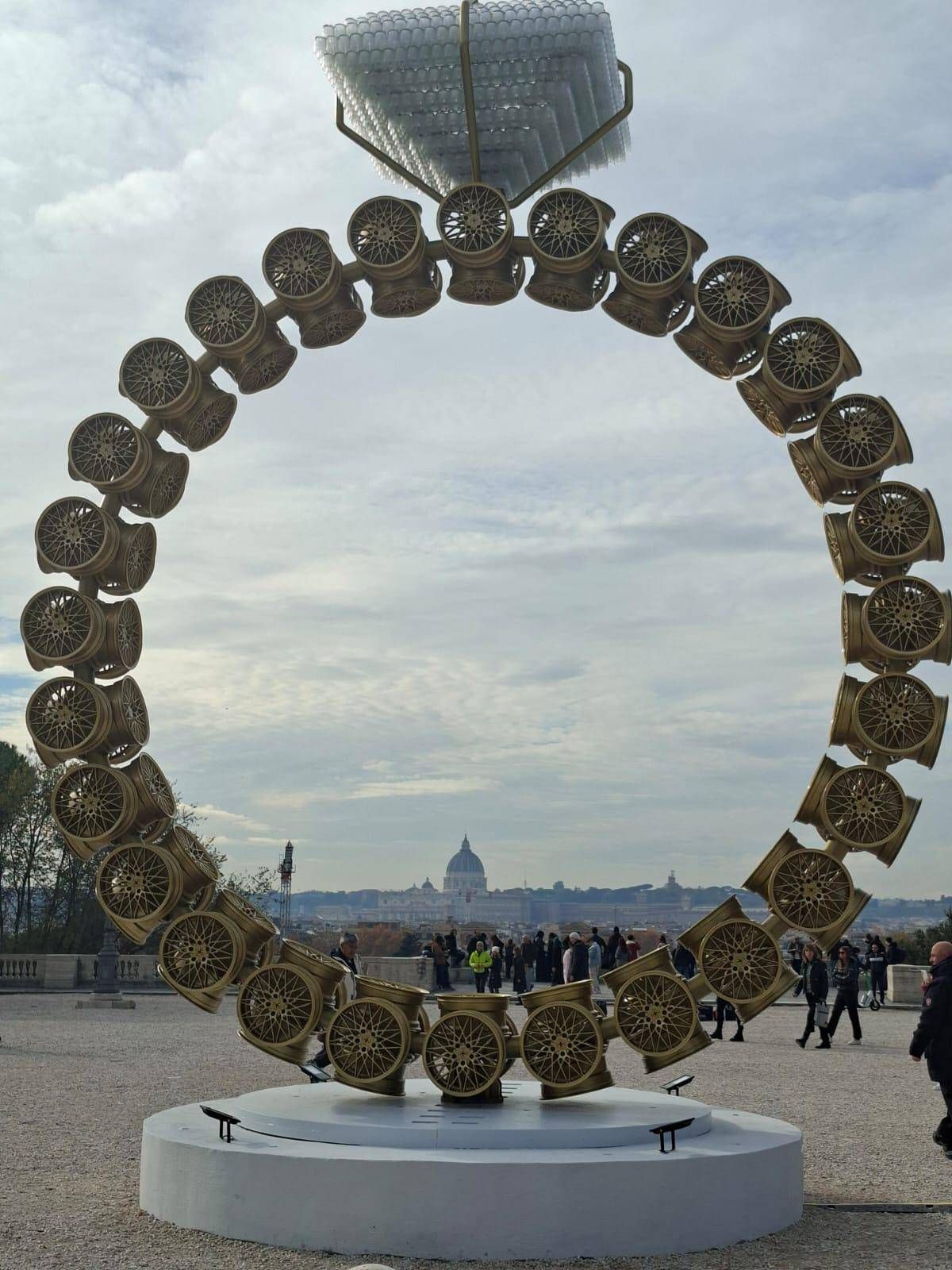 Roma, al Pincio l'opera 'Solitário, Bonaccorsi (Mun I): "Rinnoviamo impegno per valorizzare luoghi simbolo" - 