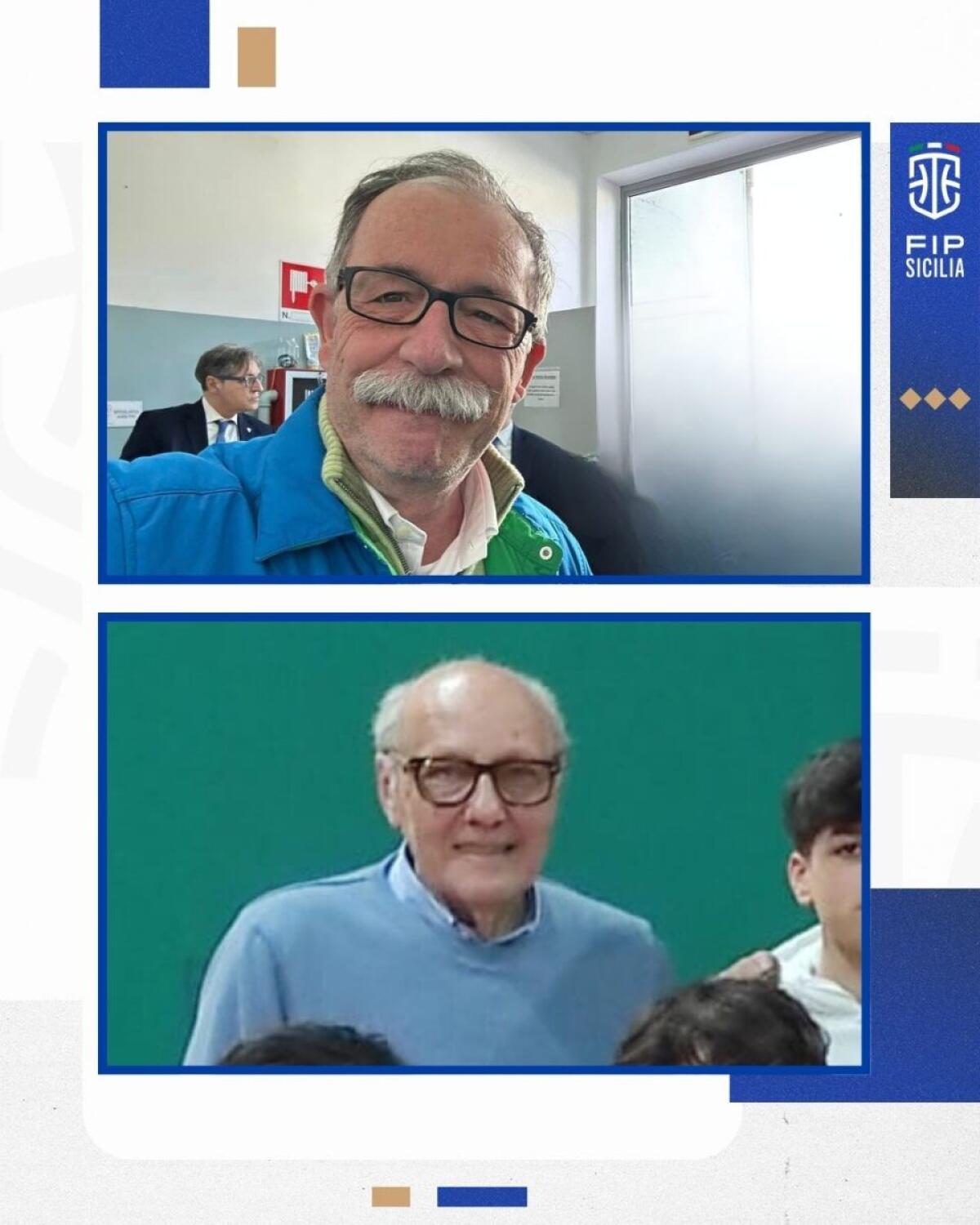 Nomina di Allenatori Benemeriti per Ettore Castorina e Angelo Licari dalla FIP Pallacanestro - 