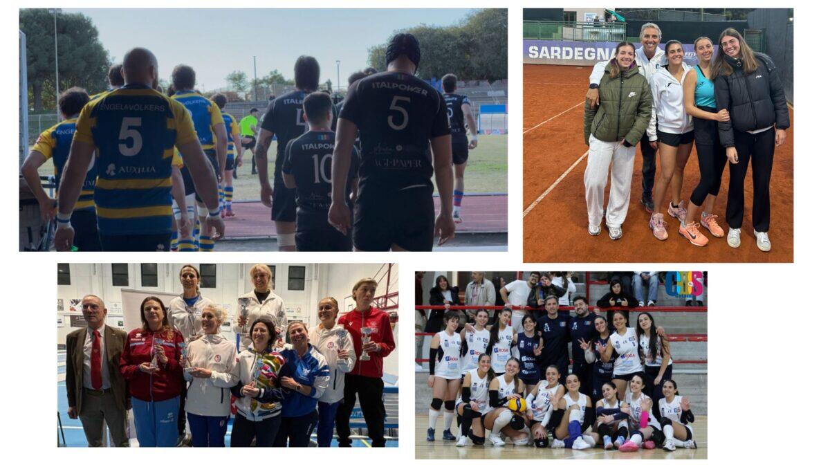 CUS Catania conquista il terzo posto in classifica grazie alla vittoria del Rugby e successi nel Volley e Tennis - 