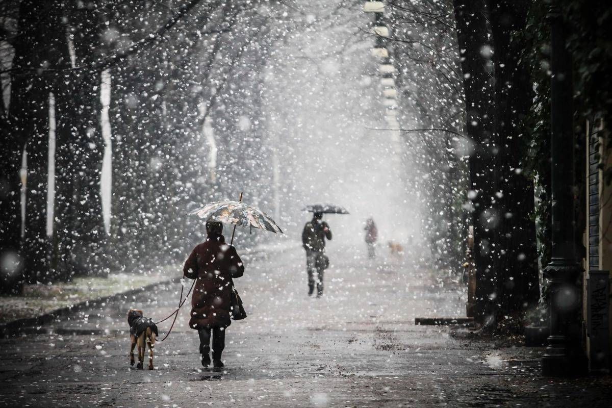 Ciclone di Natale sull'Italia: maltempo, pioggia e neve anche in collina - 