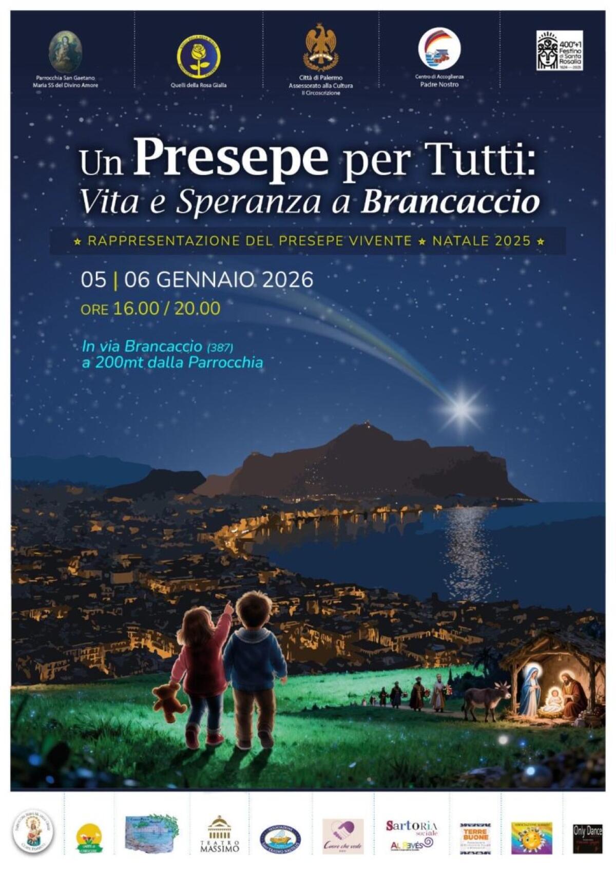Il Comune di Palermo celebra il presepe vivente a Brancaccio: un simbolo di vita e speranza per il quartiere - 