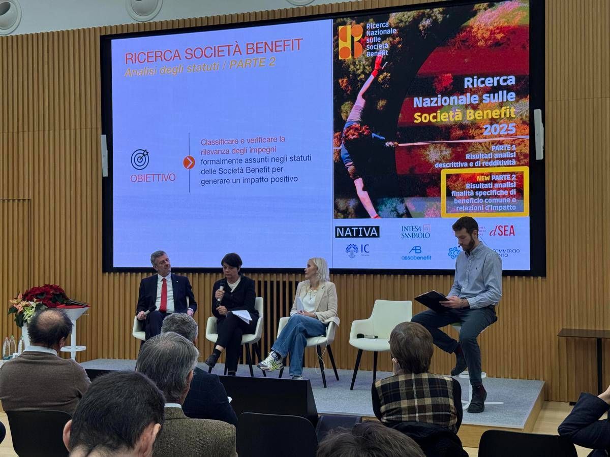 Imprese, presentata nuova edizione Ricerca sulle Società Benefit 2025 - 