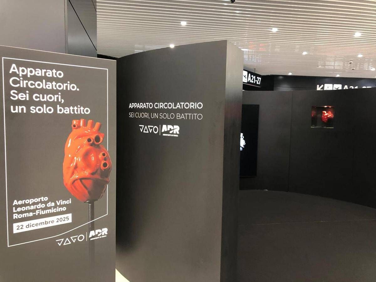 Adr, Jago: "Nella mia opera a Fiumicino il battito che ci collega tutti" - 