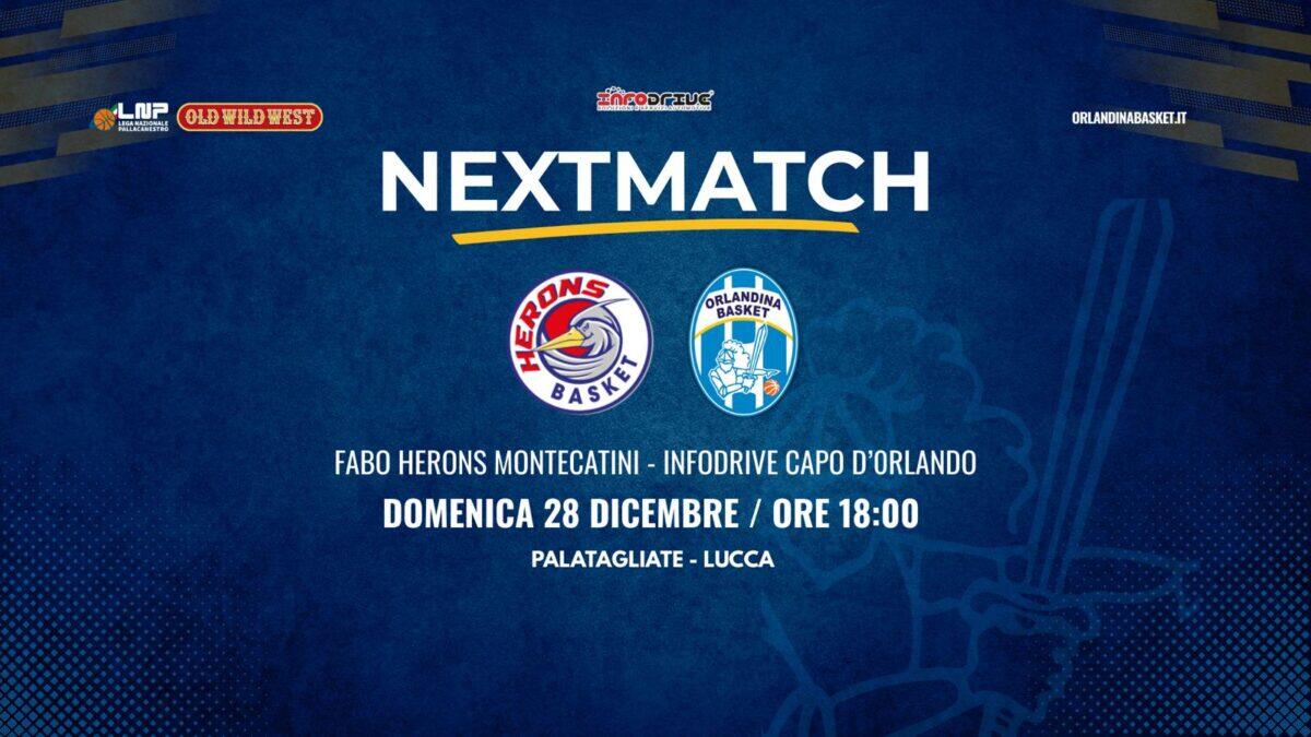 Orlandina affronta la Fabo Herons Montecatini in un incontro carico di significato e nostalgia per Meo Sacchetti - 