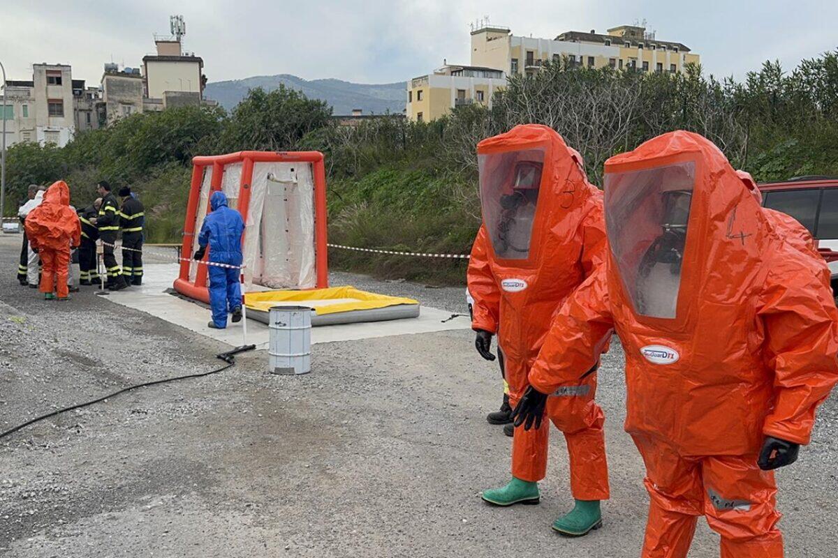 Esercitazione NBCR in Sicilia: I Vigili del Fuoco affrontano scenari di crisi nucleari e chimici - 