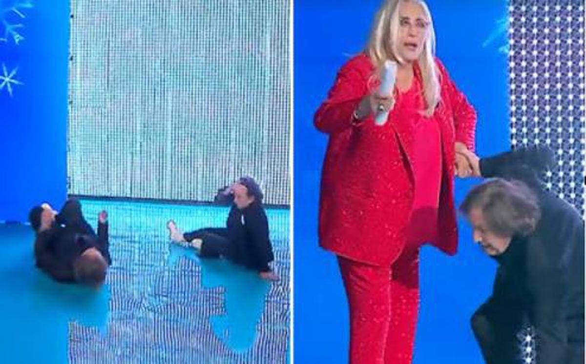 Ricchi e Poveri, ingresso da brividi a Domenica In: entrano in studio e cadono - 