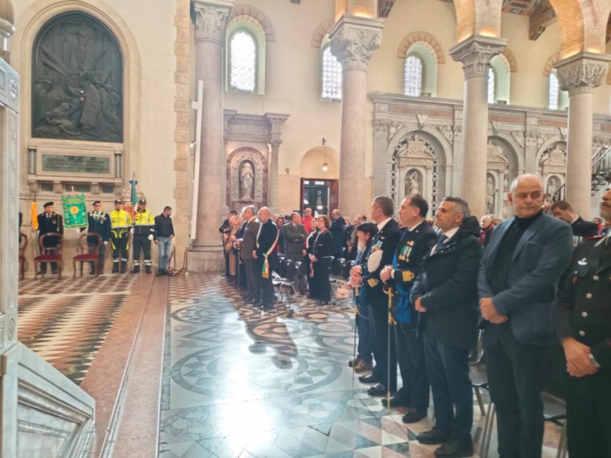 Messa solenne in Cattedrale per Santa Barbara, Patrono delle Forze Armate al Comune di Messina - 