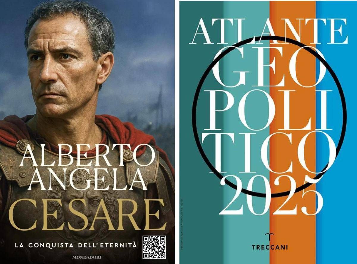 Da 'Cesare' di Alberto Angela all'Atlante Geopolitico 2025 di Treccani, le novità in libreria - 