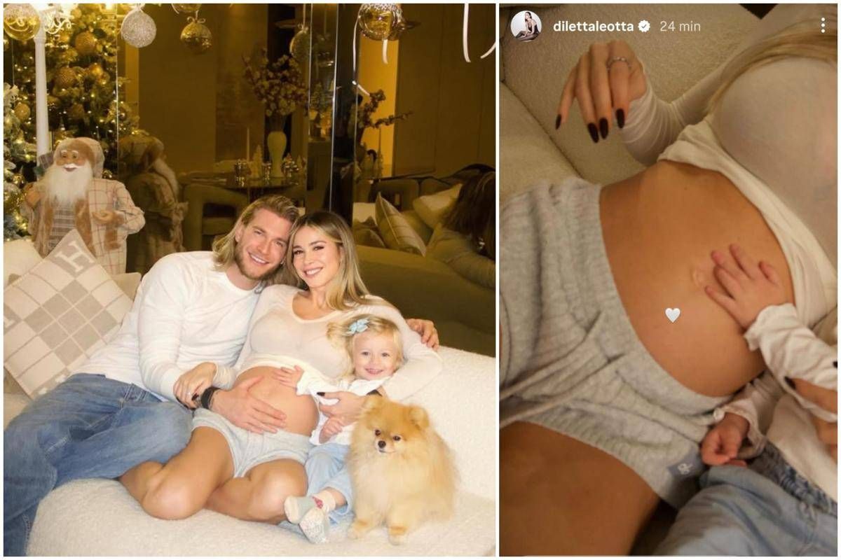 Diletta Leotta è incinta, l'annuncio social e l'abbraccio di Karius - 