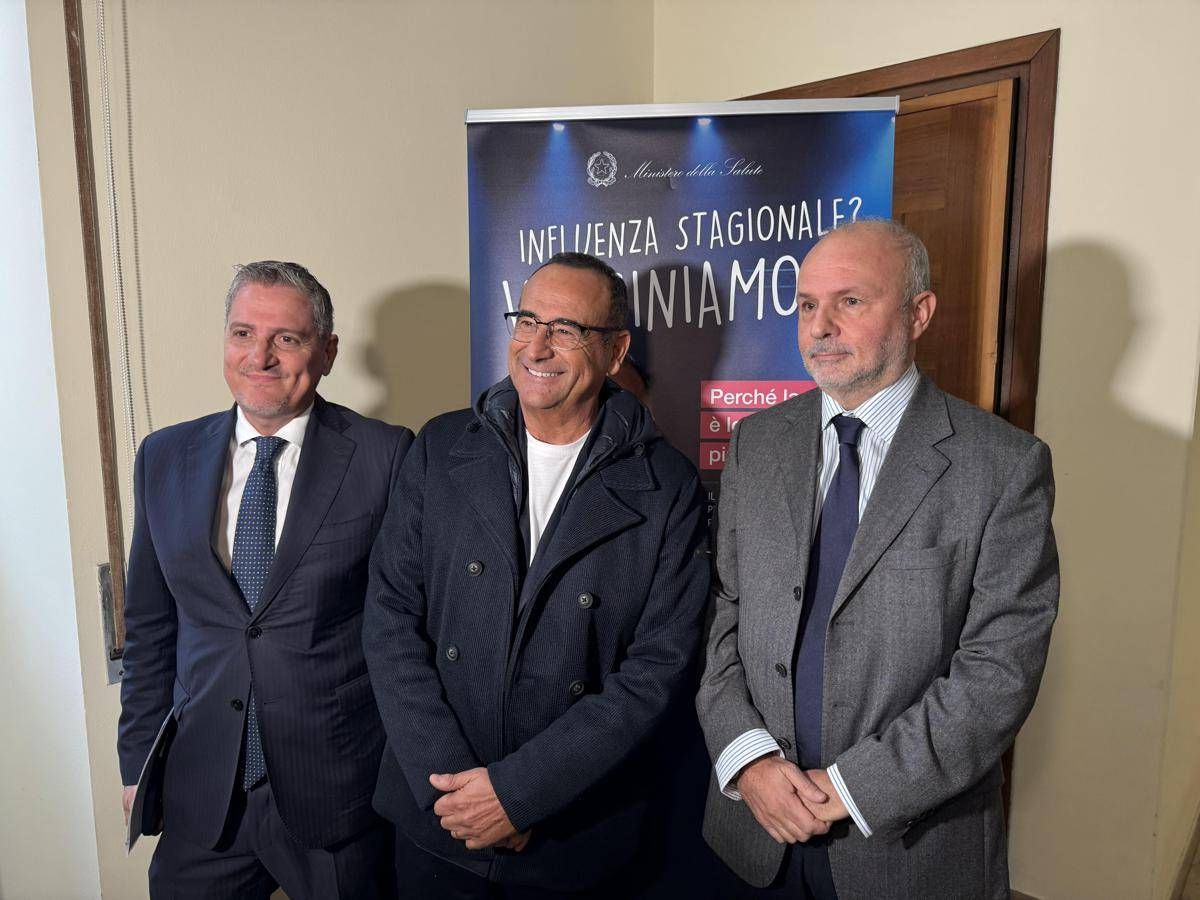 Influenza, al via spot Tv con Carlo Conti: "Io vaccinato, spero lo facciano in tanti" - 