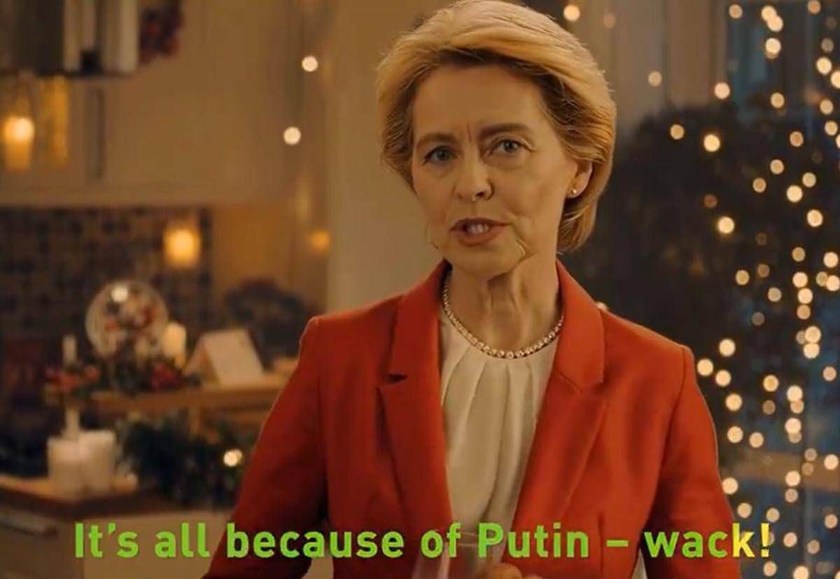 "Tutta colpa di Putin", lo spot della tv russa sfotte l'Europa - 