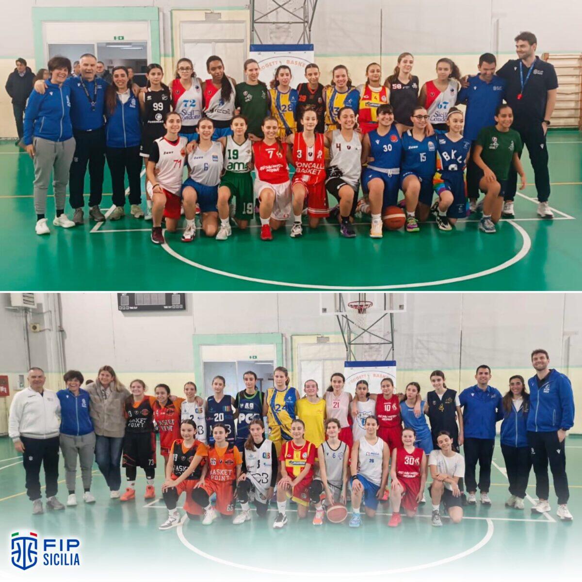 FIP Pallacanestro: Raduno delle Cestiste Siciliane al PalaMilone con Partite Under-15 e Under-14 - 