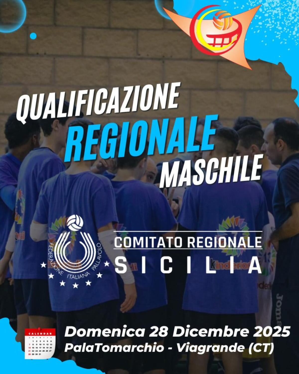 Allenamento di Qualificazione per il Settore Maschile della Feder Volley Sicilia il 28 Dicembre a Viagrande - 