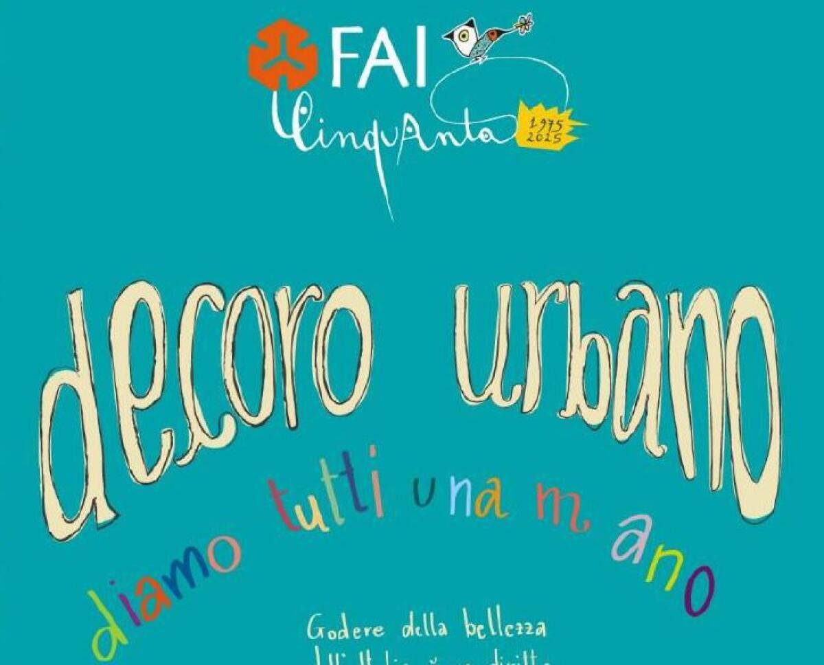 Il programma "Decoro Urbano" della Fondazione FAI in collaborazione con l'USR Sicilia per la tutela dell'ambiente. - 
