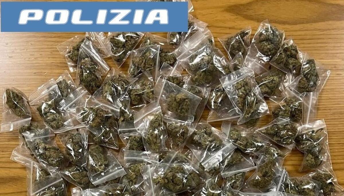 Operazione della Polizia di Catania: arrestato spacciatore con 47 involucri di marijuana nel quartiere Librino - 