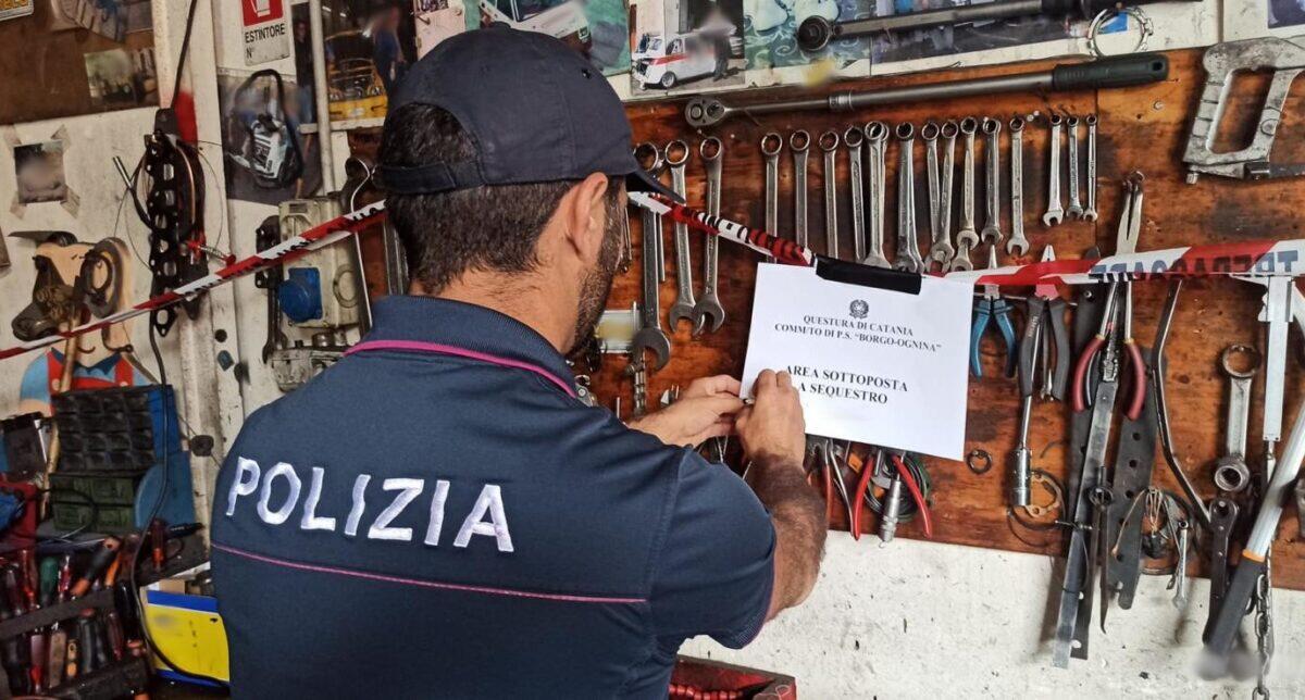 Controlli straordinari della Polizia a Catania: sanzioni per abusivismo commerciale e violazioni al Codice della Strada - 