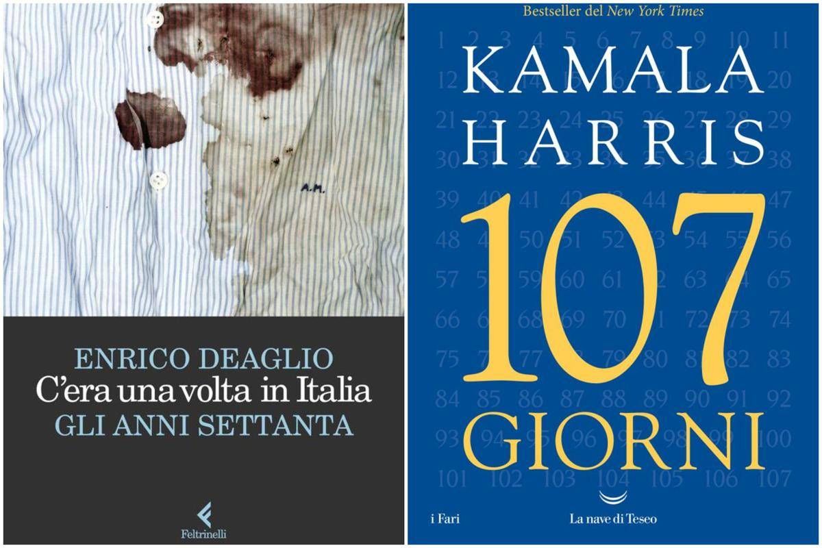 Da 'C'era una volta in Italia' di Deaglio ai '107 giorni' di Kamala Harris, le novità in libreria - 