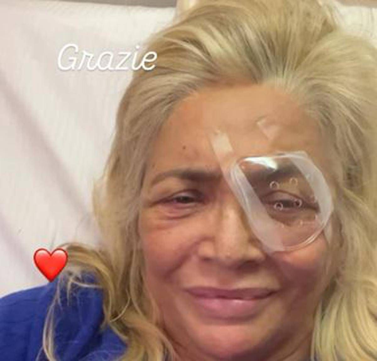 Mara Venier in ospedale e l'intervento all'occhio: "Chiudo l'anno così" - 