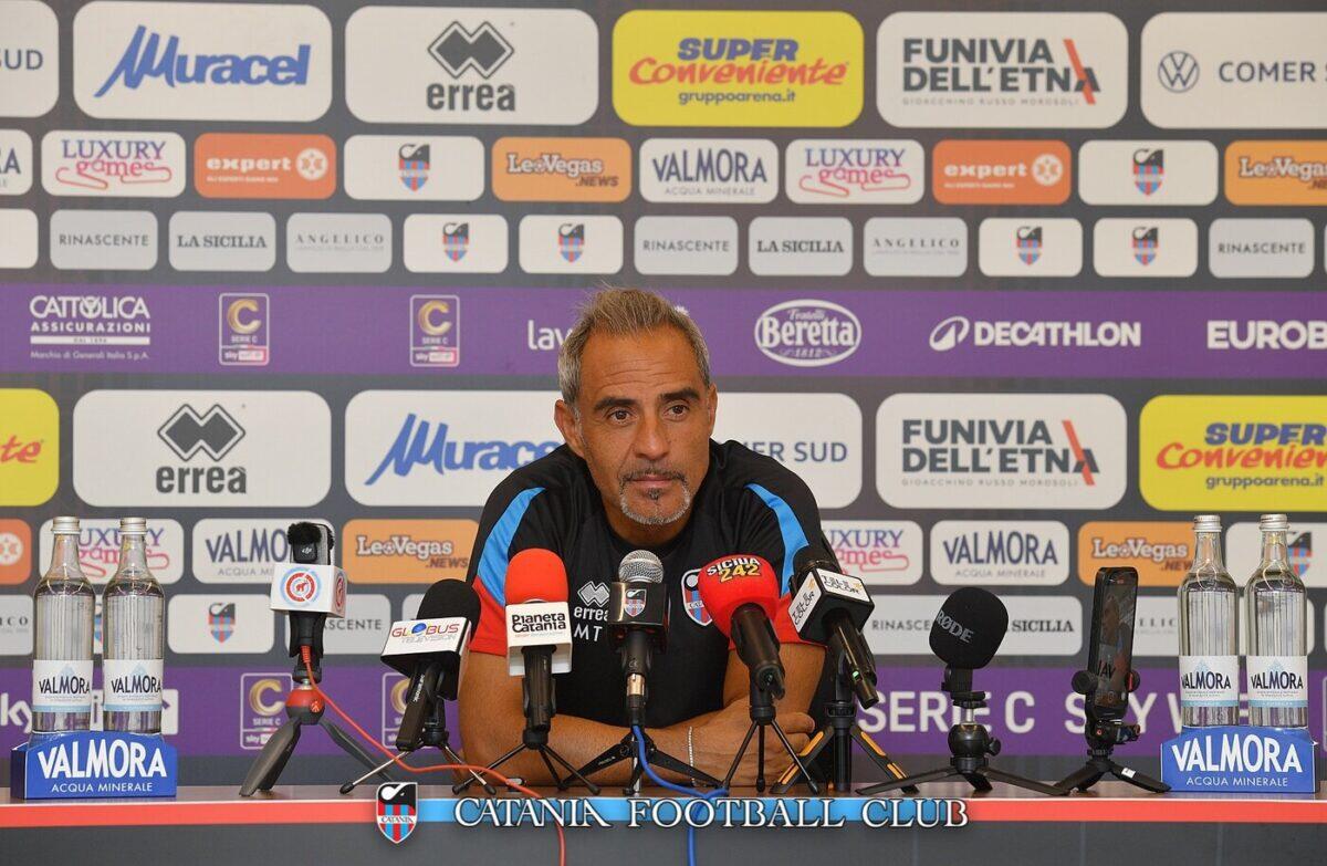Calcio Catania: Mister Toscano in Conferenza Stampa Prima della Sfida con l'Atalanta Under 23 - 