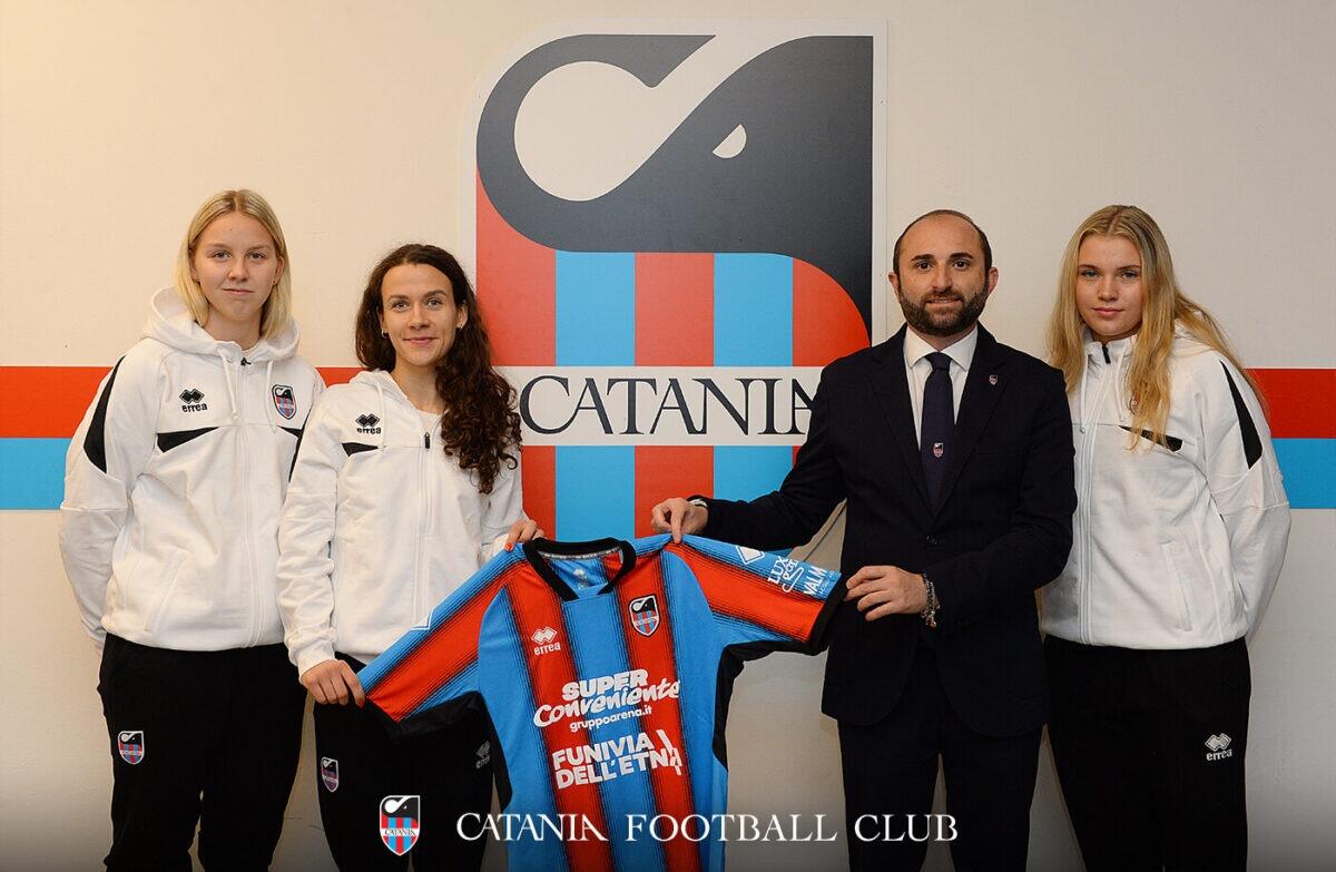 Calcio Catania: Ingressi di Tre Nazionali Estoni nel Settore Femminile - 