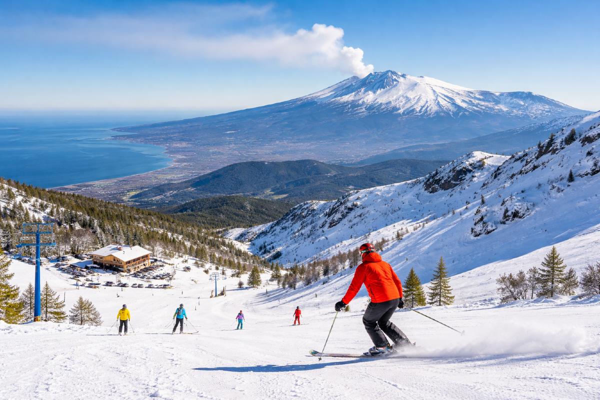 Sci sull’Etna: nuovo primato per la montagna siciliana - 